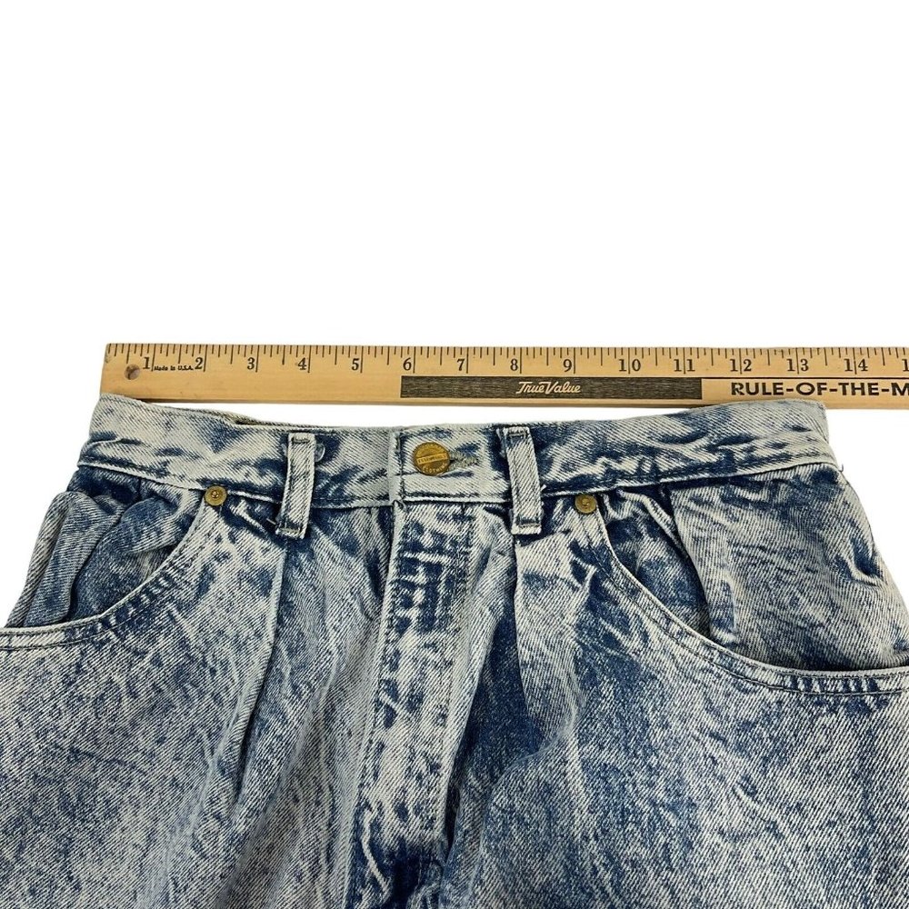 Vintage Y2k Essentials Sport Jeans Womens Sz 10 Acid Wash Skinny High Rise Denim - Picture 8 of 11